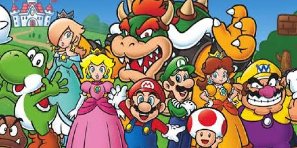 Imagem do grupo de WhatsApp Super mario Brasil