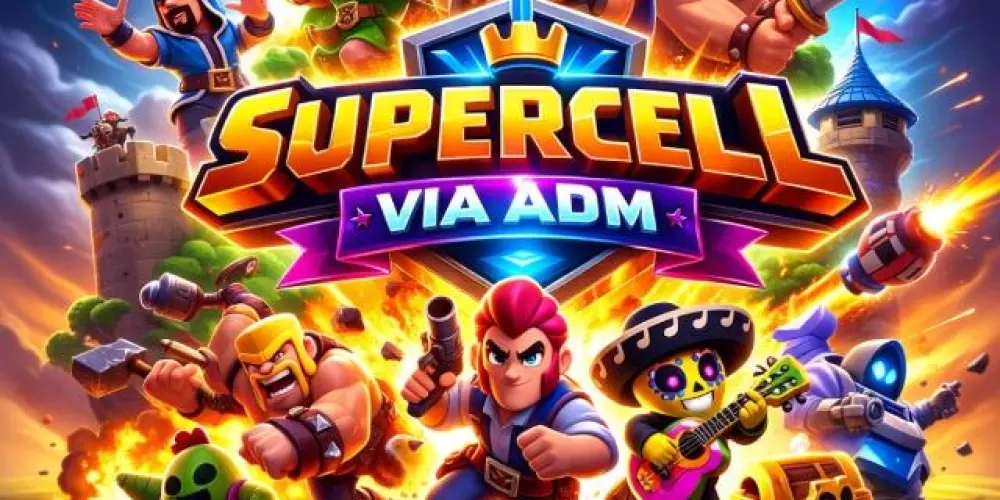 Imagem do grupo de WhatsApp Supercell via adm