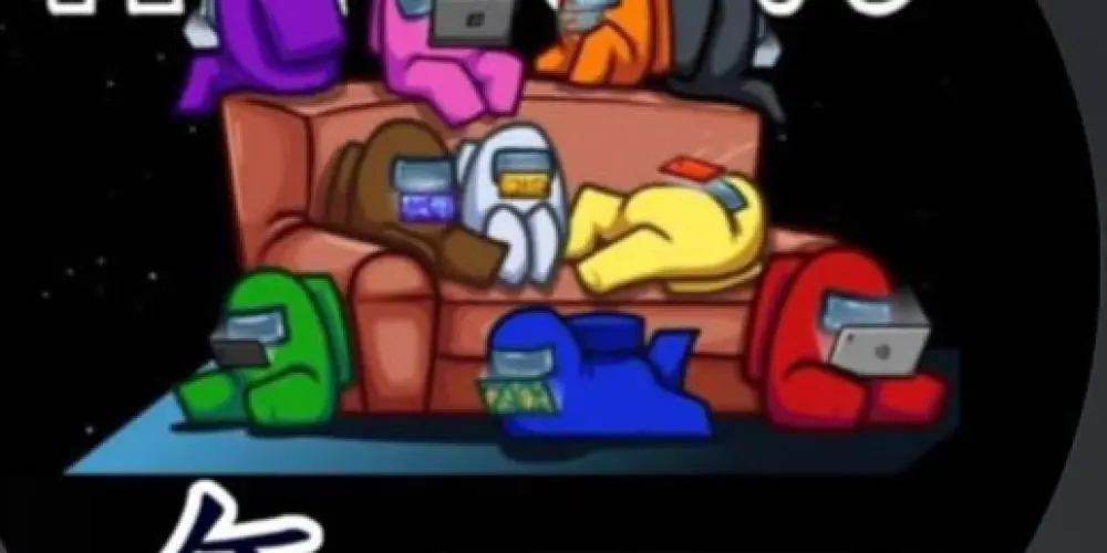 Imagem do grupo de WhatsApp SUSPEITOS AMONG US