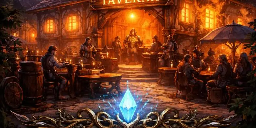 Imagem do grupo de WhatsApp 🍻 Taverna de Aetheria 🍻