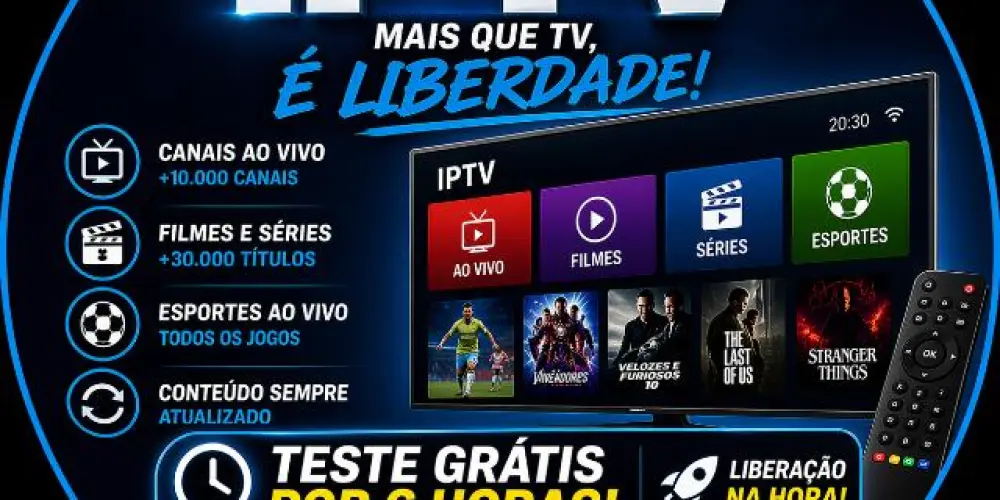 Imagem do grupo de WhatsApp TESTE GRÁTIS IPTV 6H ⏱️🔥