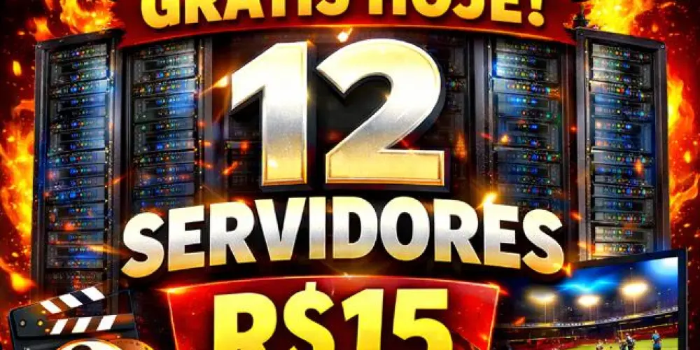 Imagem do grupo de WhatsApp 🚨 TESTE IPTV GRÁTIS HOJE 🔥 12 SERVIDORES | R$15