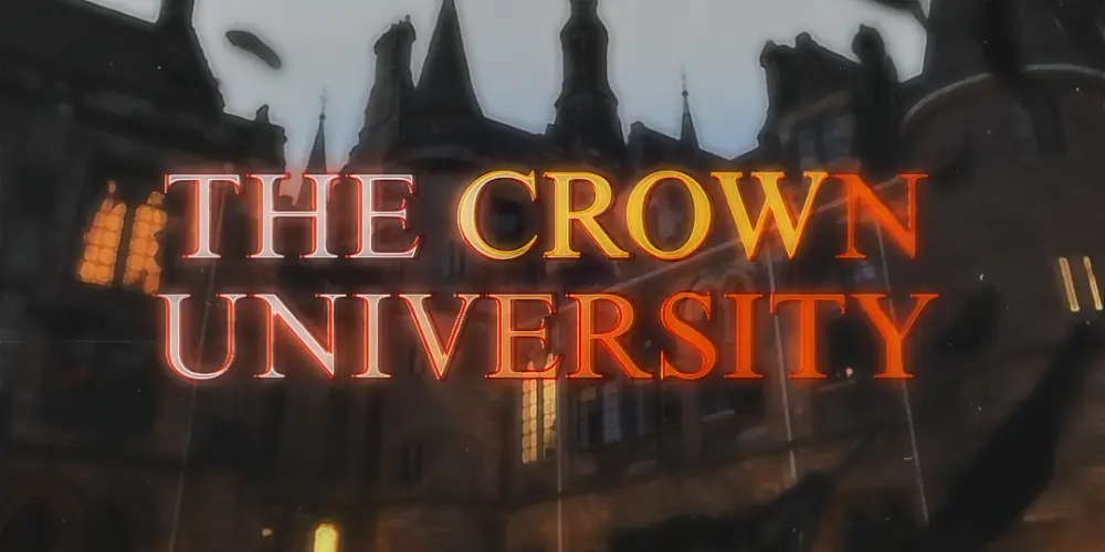 Imagem do grupo de WhatsApp The Crown university - Recepção
