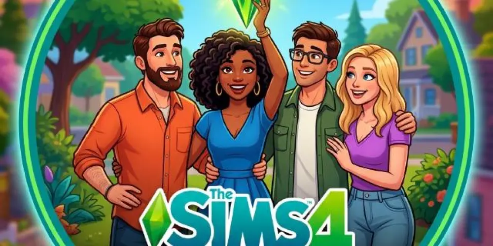 Imagem do grupo de WhatsApp The sims💚