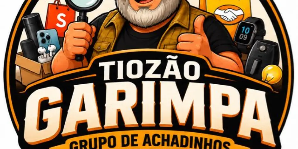 Imagem do grupo de WhatsApp Tiozão Garimpa