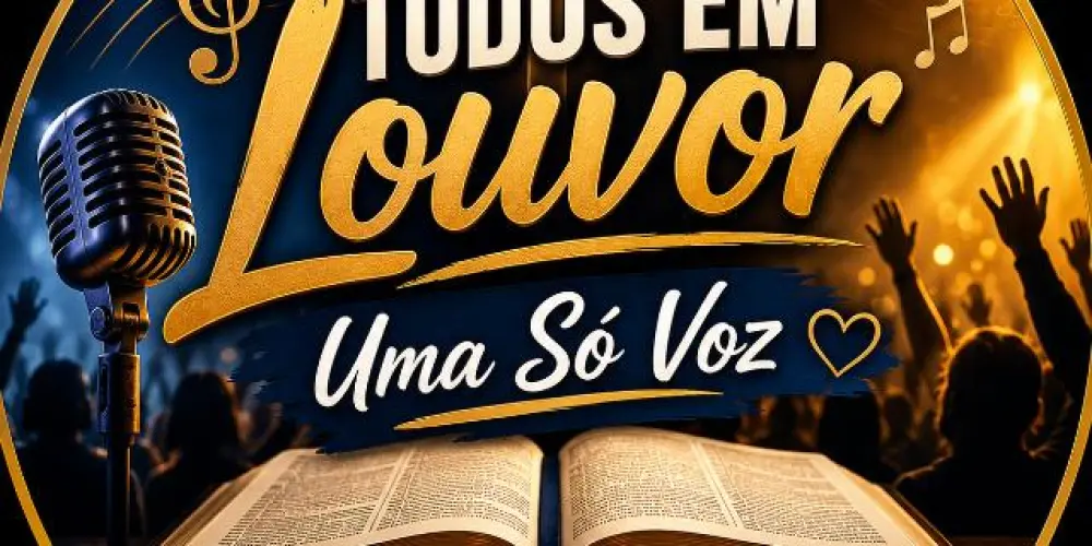 Imagem do grupo de WhatsApp Todos em louvor