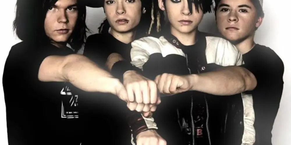 Imagem do grupo de WhatsApp 🎤🕷️ ◦°◦ ▸ Tokio Hotel BR ◂ ◦°◦ 🕸️🎶 (SCHREI HEARTS) ◂°• 🎸🌙 ◦•°