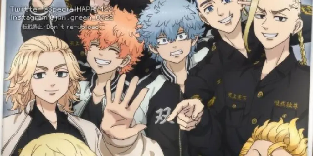 Imagem do grupo de WhatsApp Tokyo Revengers