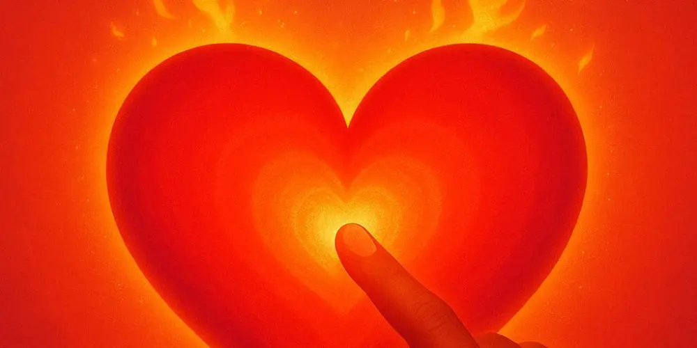 Imagem do grupo de WhatsApp Toques do coração 💖✨