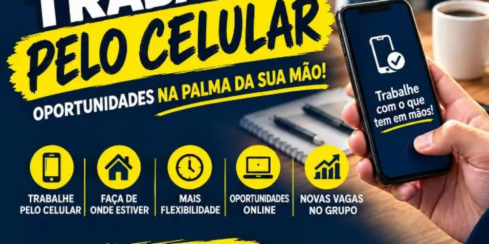 Imagem do grupo de WhatsApp 📲 TRABALHE PELO CELULAR