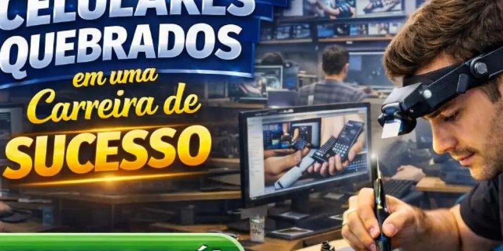 Imagem do grupo de WhatsApp TRANSFORME CELULARES QUEBRADOS EM UMA CARREIRA DE SUCESSO 📲