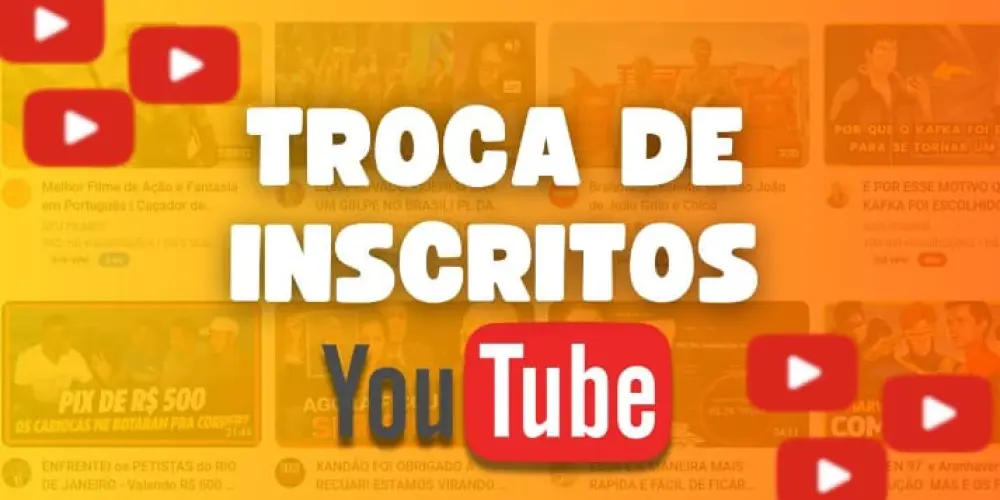 Imagem do grupo de WhatsApp TROCA DE INSCRITOS YOUTUBE