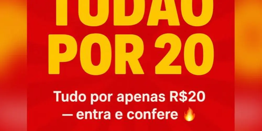 Imagem do grupo de WhatsApp TUDÃO POR 20  💥