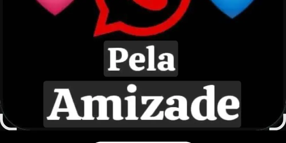 Imagem do grupo de WhatsApp Tudo começa pela amizade