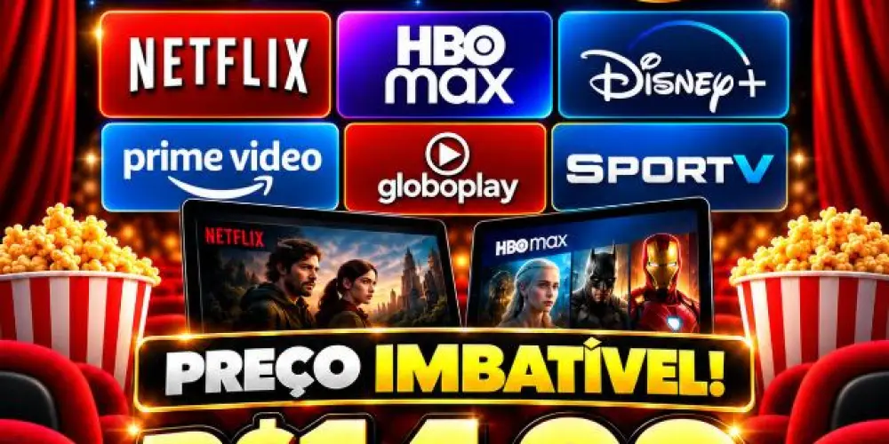 Imagem do grupo de WhatsApp 🍿 TUDO IPTV R$15 🤩