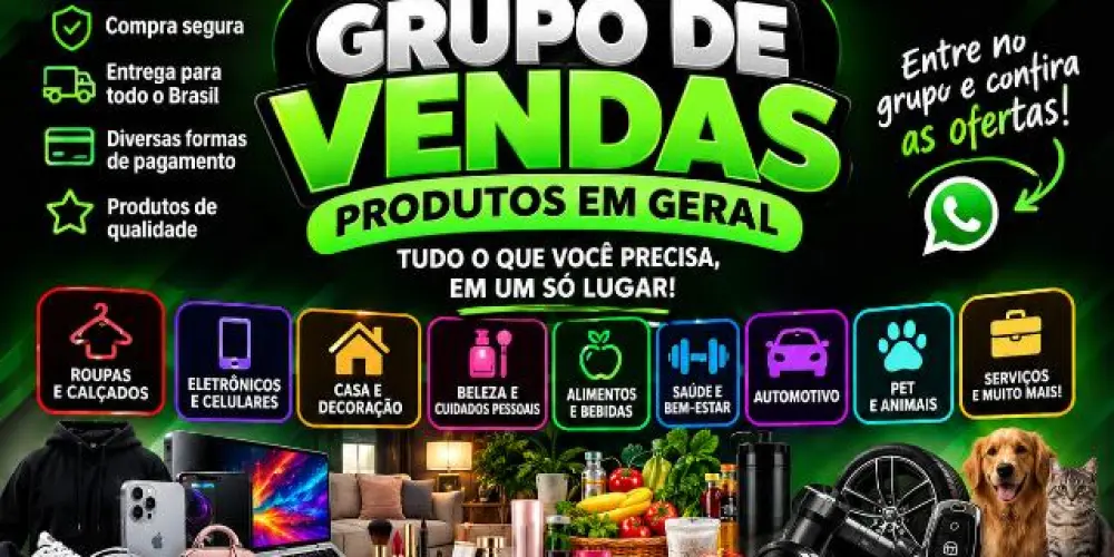 Imagem do grupo de WhatsApp TUDO NUM SÓ LUGAR