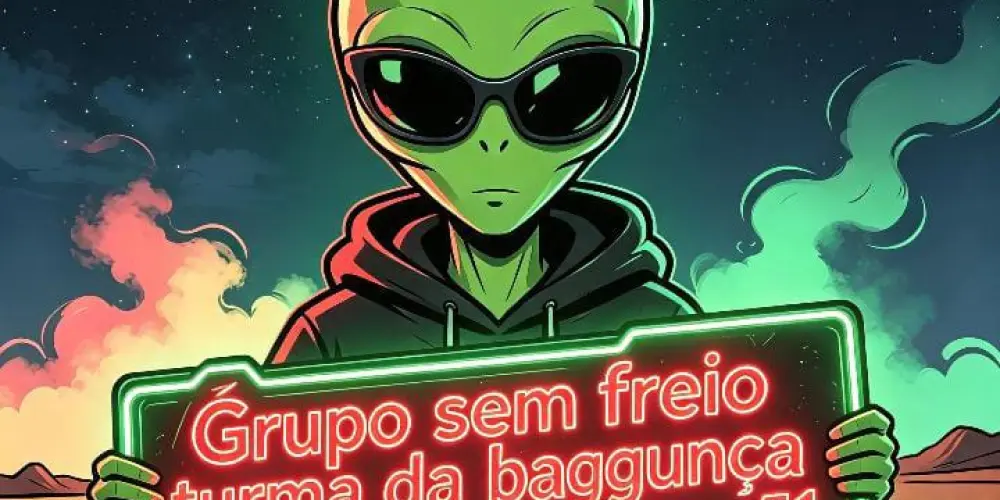 Imagem do grupo de WhatsApp Turma da bagunça