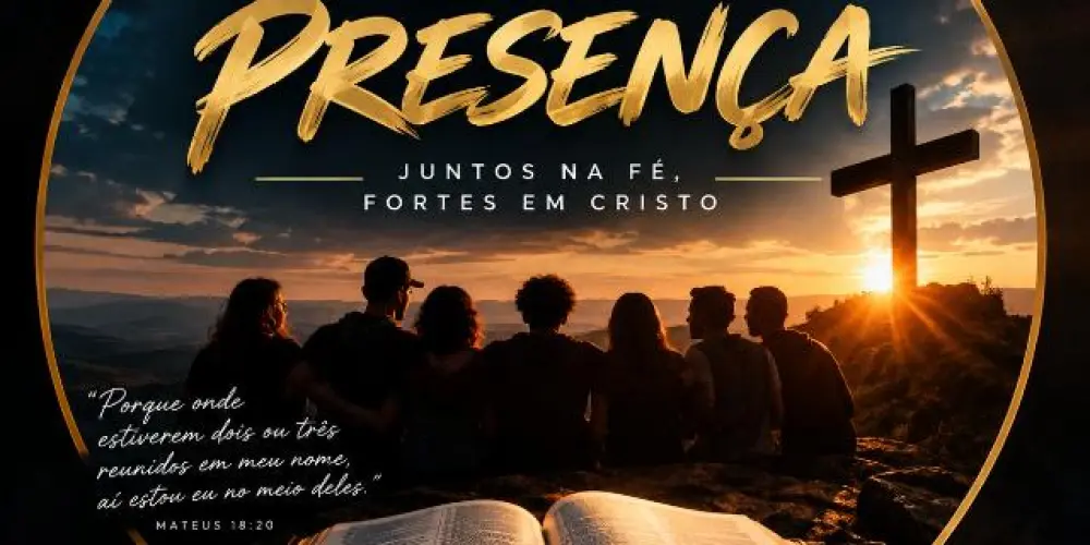 Imagem do grupo de WhatsApp Unidos na Presença 🙏