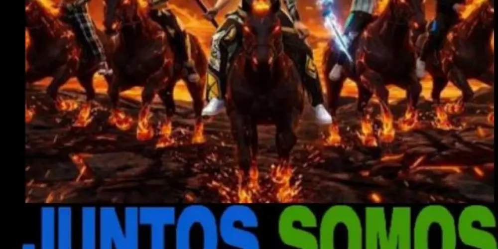 Imagem do grupo de WhatsApp Unidos são mais fortes no Free Fire