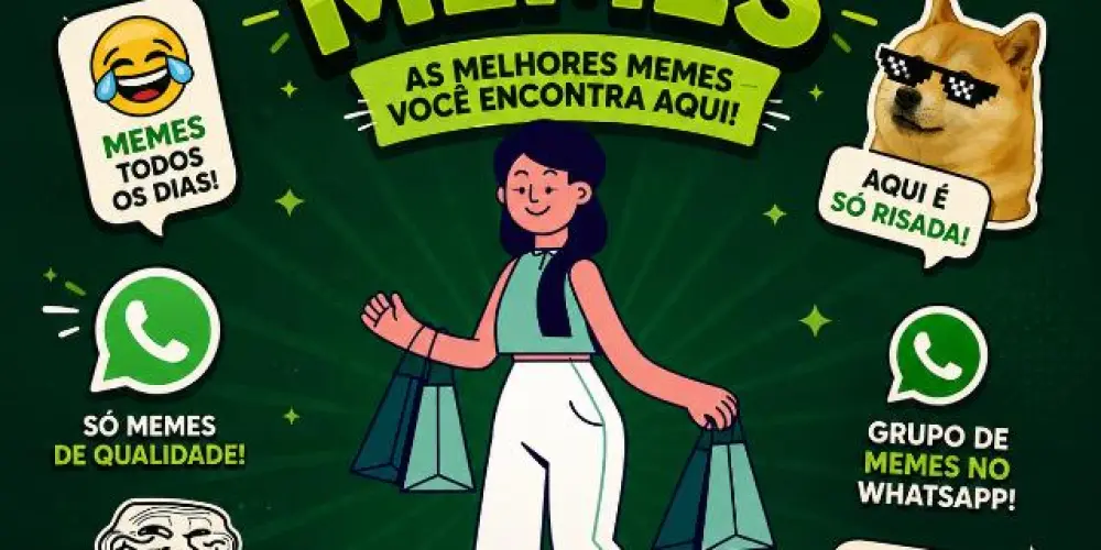 Imagem do grupo de WhatsApp Universo Das Memes