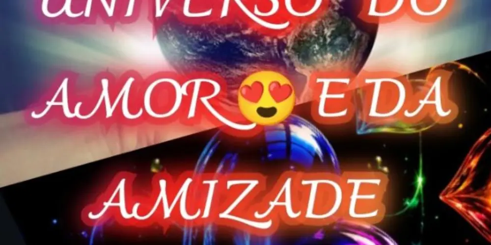 Imagem do grupo de WhatsApp Universo do amor e da amizade