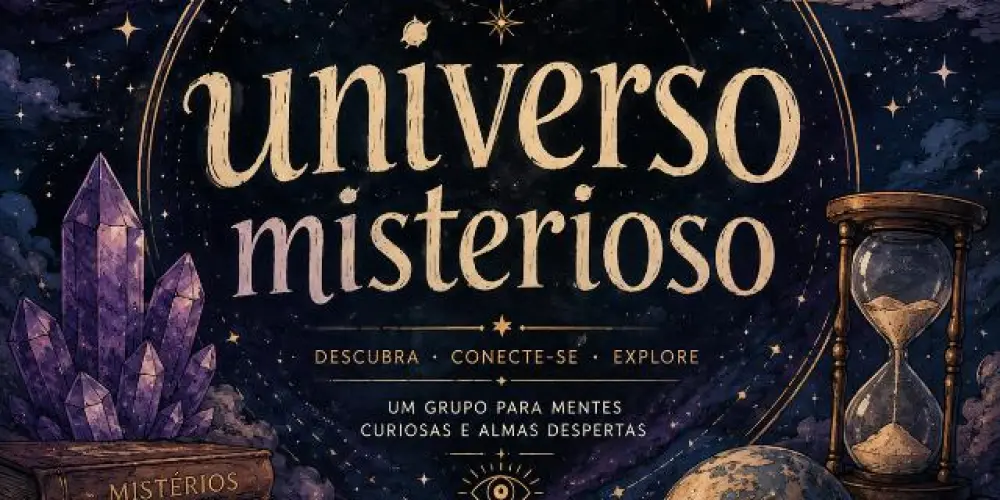 Imagem do grupo de WhatsApp UNIVERSO MISTÉRIOSO