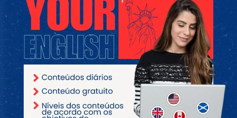 Imagem do grupo de WhatsApp Unlock your english