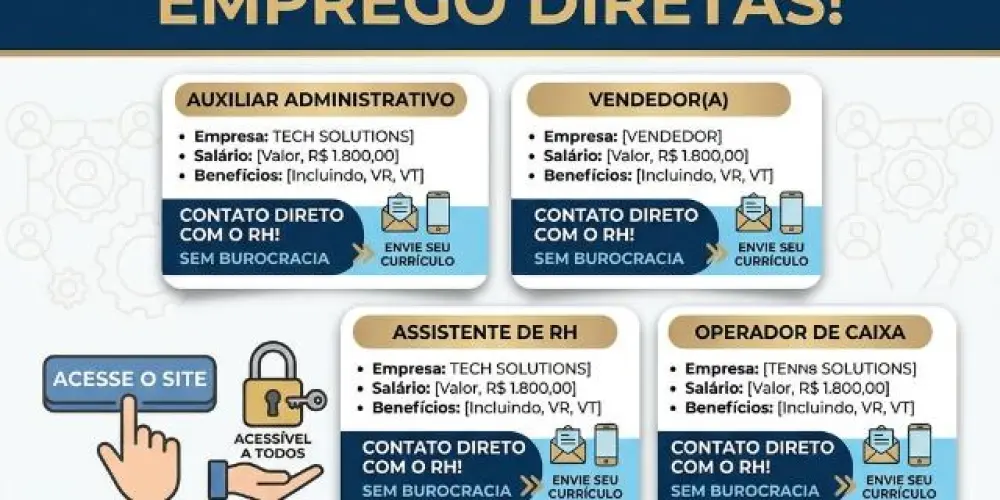 Imagem do grupo de WhatsApp Vaga de emprego ES / Saika