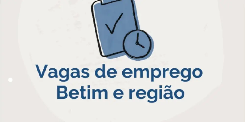 Imagem do grupo de WhatsApp Vagas de emprego  Betim e região