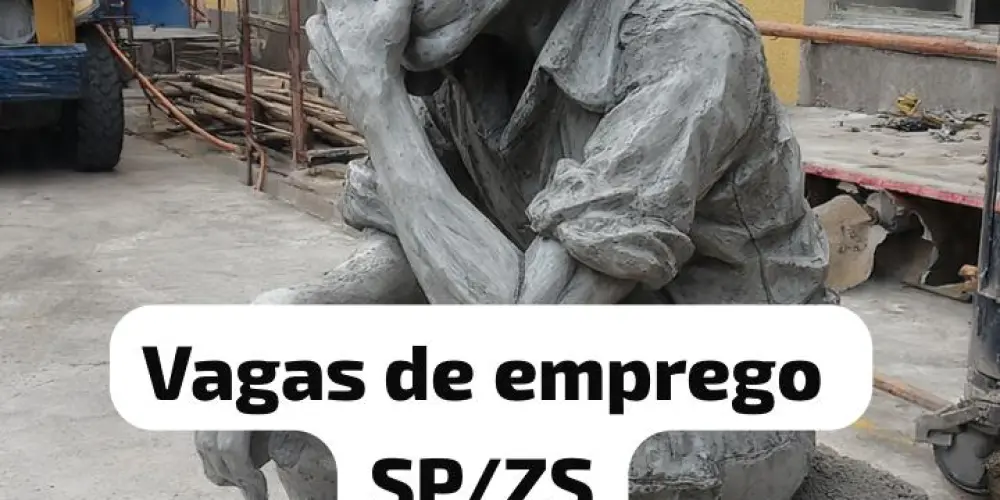 Imagem do grupo de WhatsApp Vagas de emprego SP/ZS