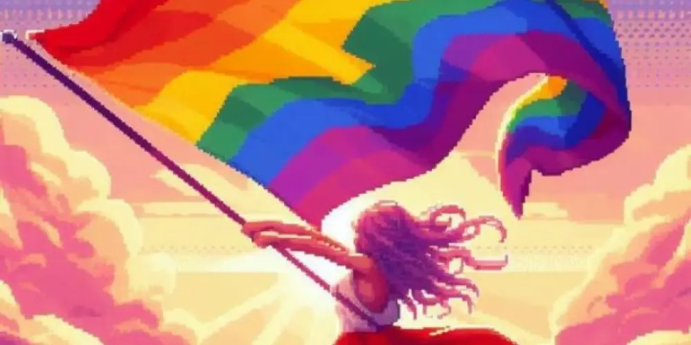 Imagem do grupo de WhatsApp Vale das lésbicas