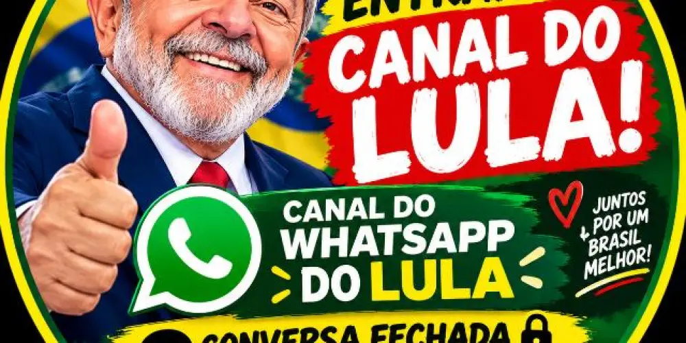 Imagem do grupo de WhatsApp 🇧🇷❤️ VAMOS ENTRAR NO CANAL DO LULA! ❤️🇧🇷