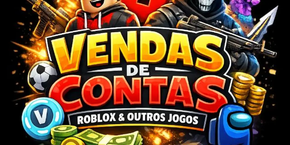 Imagem do grupo de WhatsApp Venda de contas Roblox e outros jogos