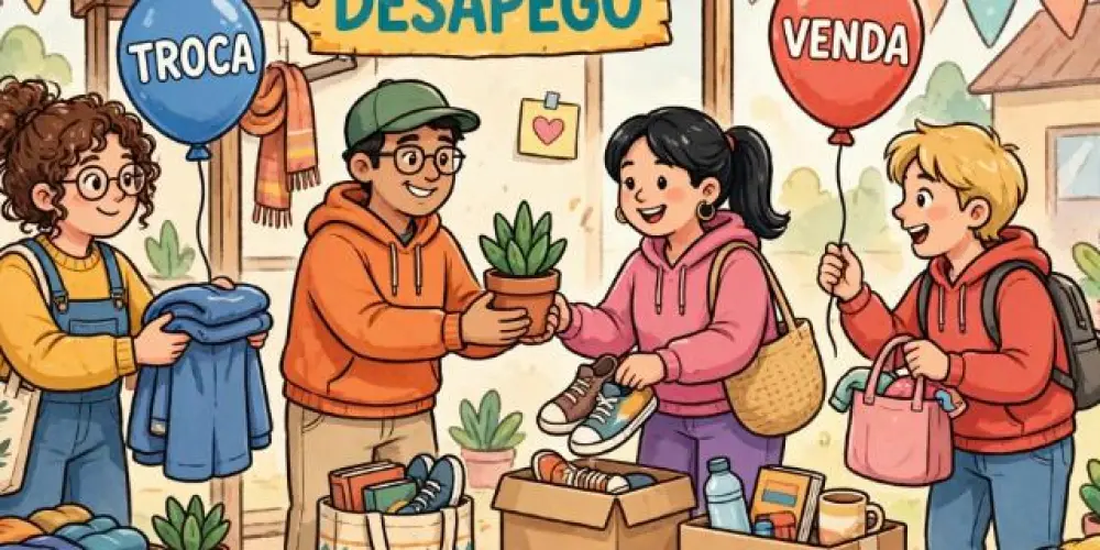 Imagem do grupo de WhatsApp Vendas trocas desapegos e doação