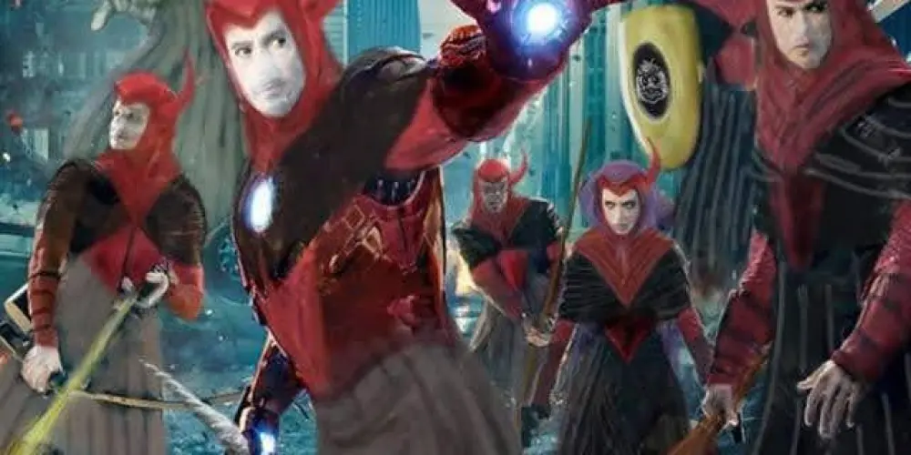 Imagem do grupo de WhatsApp Vingadores