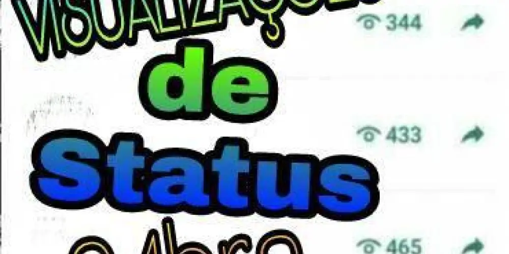Imagem do grupo de WhatsApp Visualizações de status 👻