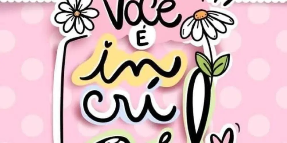 Imagem do grupo de WhatsApp ❤️Você é incrível❤️