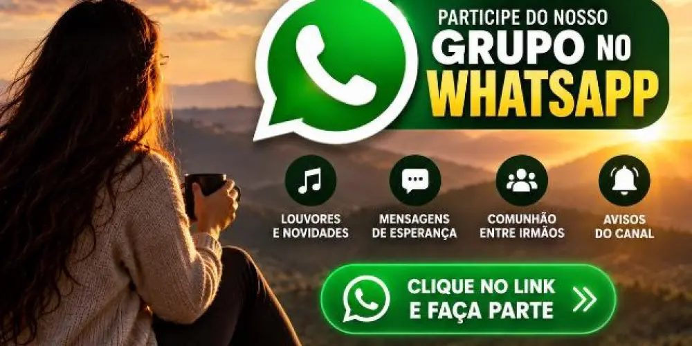 Imagem do grupo de WhatsApp Voz da fé