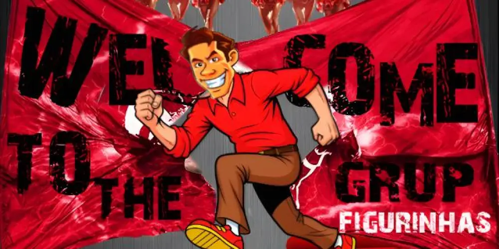 Imagem do grupo de WhatsApp Welcome tô the Figurinhas