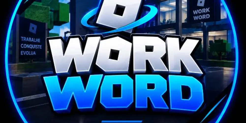 Imagem do grupo de WhatsApp Work word (Roblox)