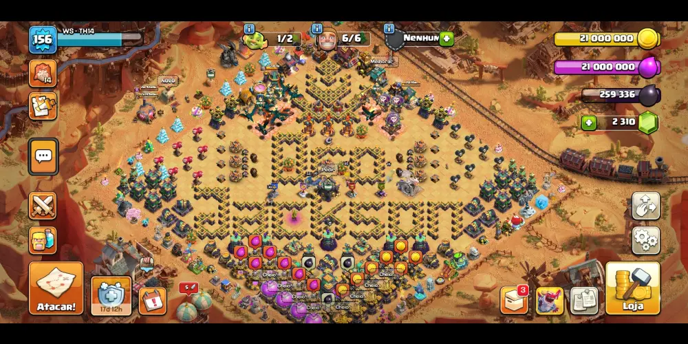 Imagem do grupo de WhatsApp WS VENDAS CLASH OF CLANS 🔥🔥🔥