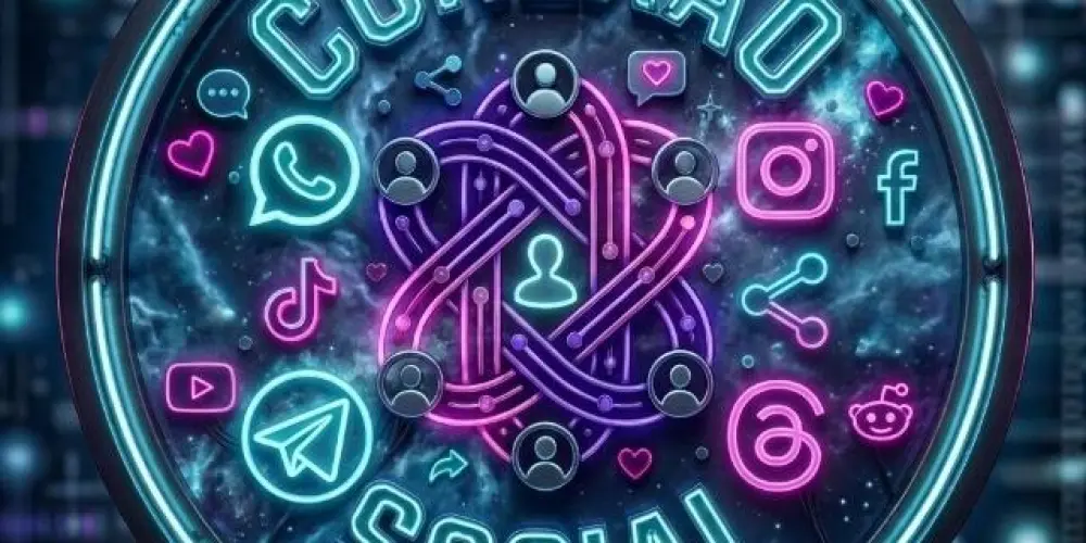 Imagem do grupo de WhatsApp ᴄᴏɴᴇxᴀ̃ᴏ sᴏᴄɪᴀʟ