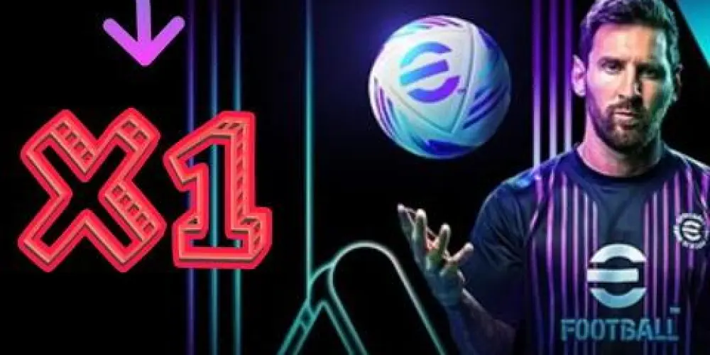 Imagem do grupo de WhatsApp X1 eFootball