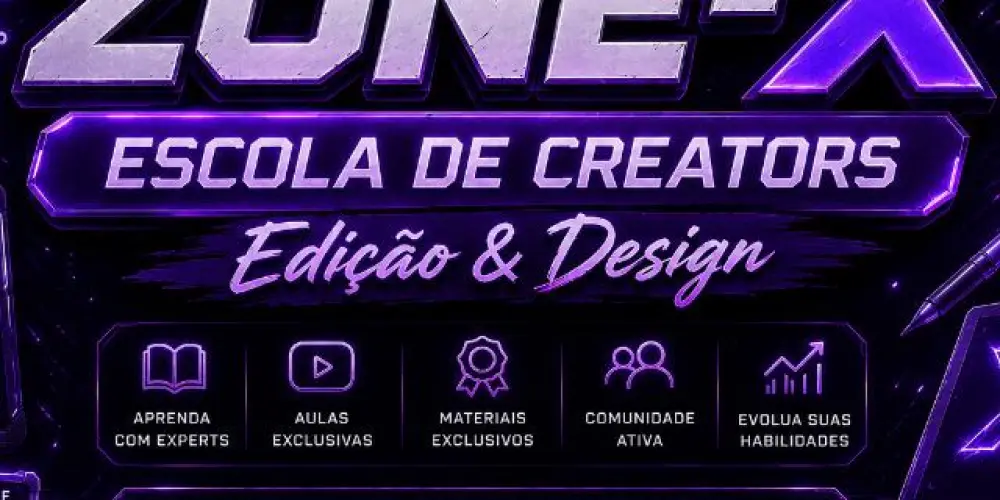 Imagem do grupo de WhatsApp Zone-X | Escola de Creators (Edição & Design) pkxd
