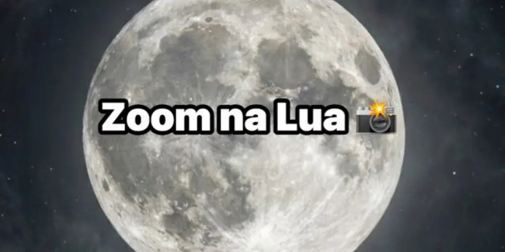 Imagem do grupo de WhatsApp Zoom na Lua