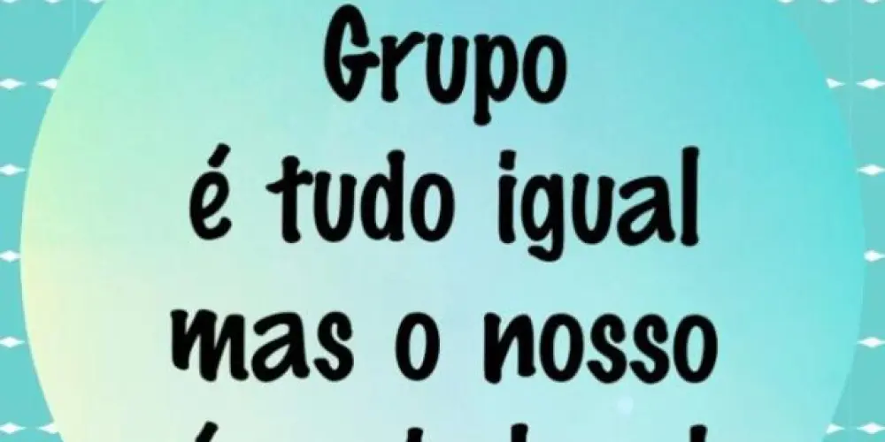 Imagem do grupo de WhatsApp Zueira