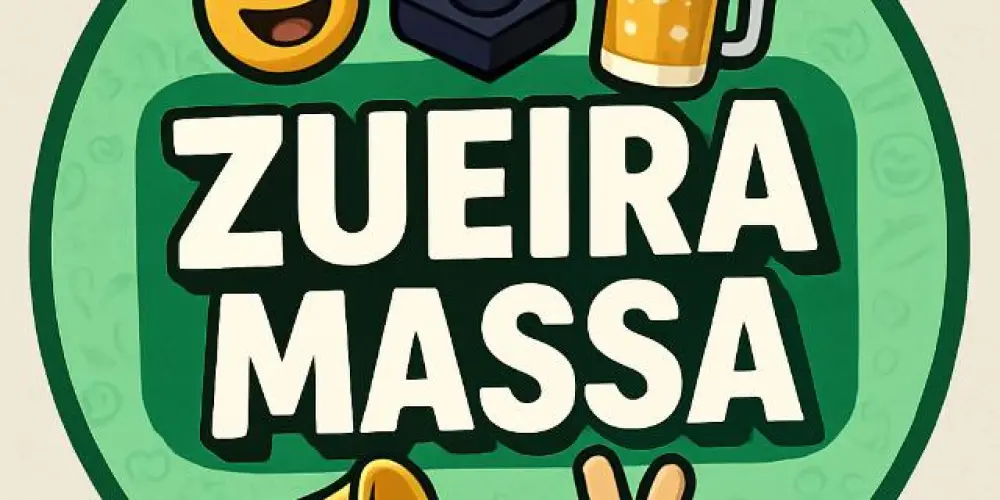 Imagem do grupo de WhatsApp Zueira massa😉😏🤭
