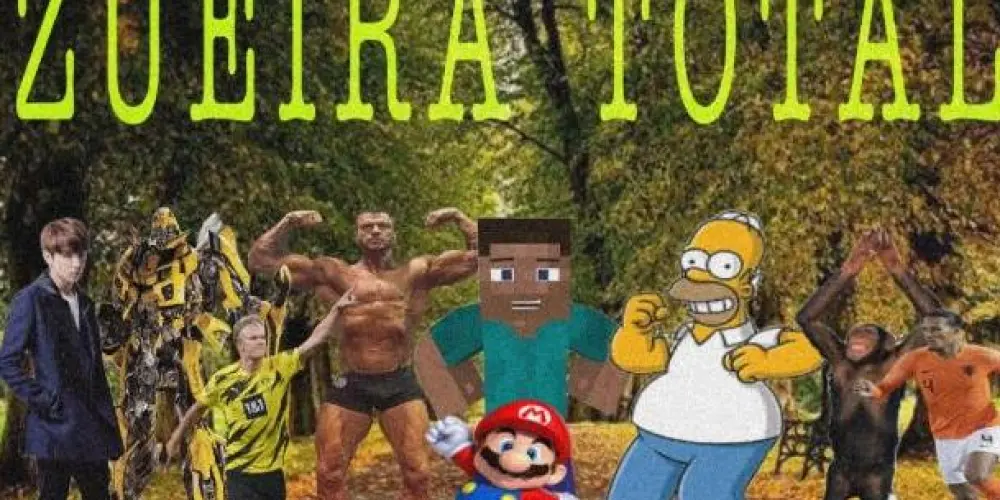 Imagem do grupo de WhatsApp Zueira😇total😈