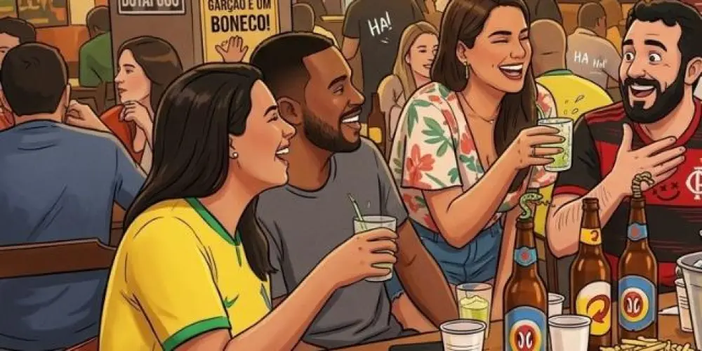 Imagem do grupo de WhatsApp Zuera treta resenha