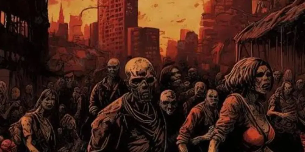 Imagem do grupo de WhatsApp Zumbilândia 2030